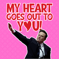 Load image into Gallery viewer, &#39;My Heart Goes Out To You&#39; - Funny Heart Necklace and Earrings Bundle
