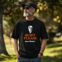 Load image into Gallery viewer, Quiet Please - Crewneck Tee
